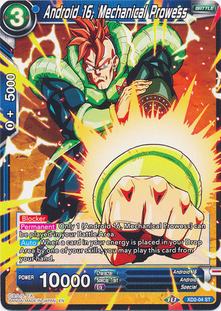 Android 16, prouesses mécaniques [XD2-04] 