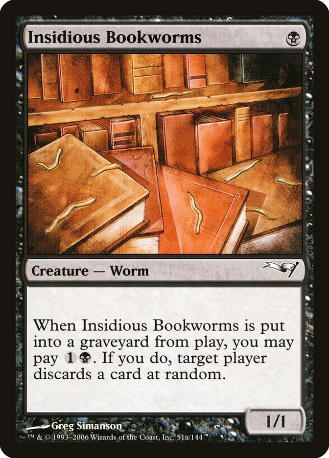 Ratones de biblioteca insidiosos [Coldsnap Theme Decks] 