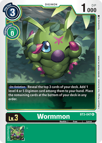 Wormmon [BT3-047] [Release Special Booster Ver.1.5]
