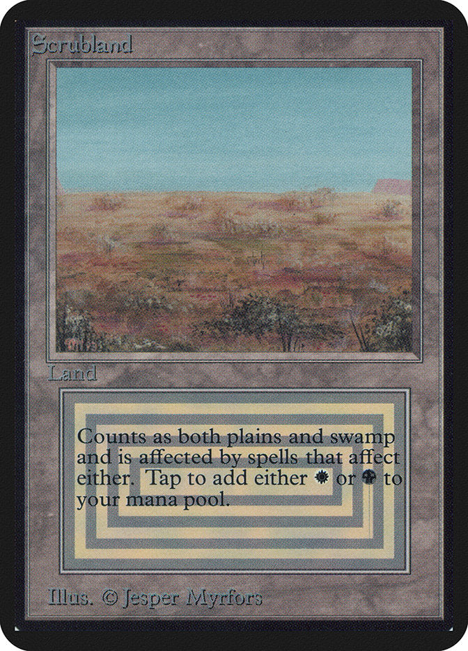 Scrubland [Édition Limitée Alpha] 