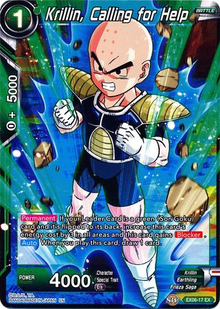 Krillin, Calling for Help [EX06-17]