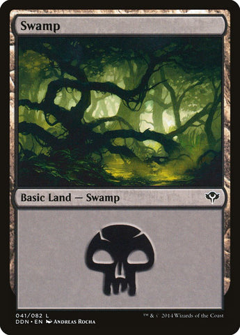 Swamp (#41) [Duel Decks: Speed vs. Cunning]