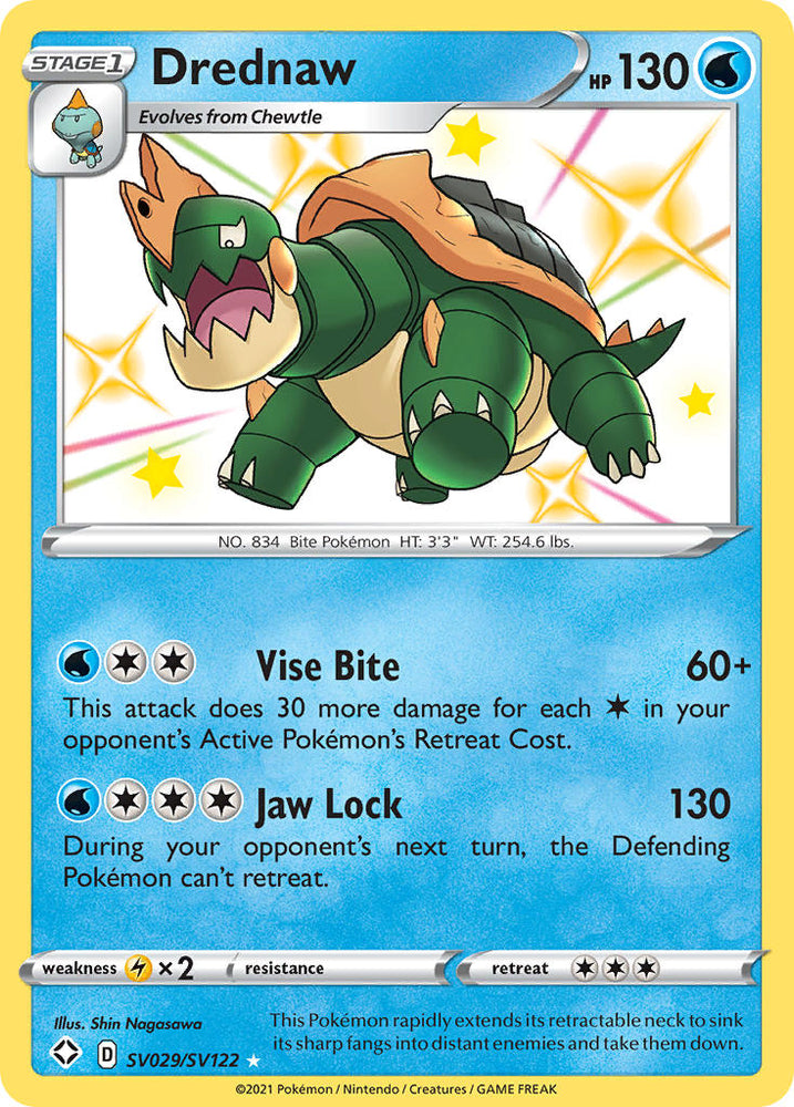 Drednaw (SV029/SV122) [Espada y escudo: Shining Fates] 