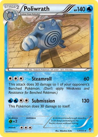 Poliwrath (17/111) [XY : Poings furieux] 