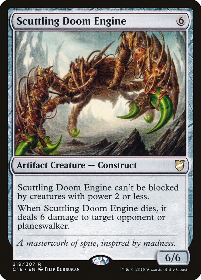 Sabordage Doom Engine [Commander 2018] 