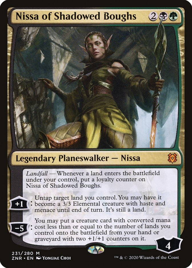 Nissa des branches ombragées [Zendikar Rising] 