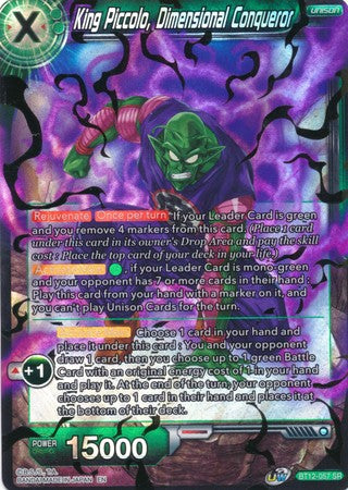 King Piccolo, Dimensional Conqueror [BT12-057]