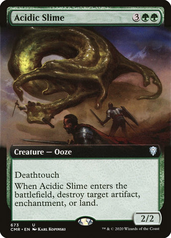 Acidic Slime (Art étendu) [Commander Legends] 
