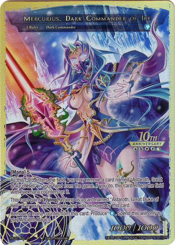 Mercurius, Wizard of the Water Star // Mercurius, Dark Commander of Ice (RCS-116 JR) [10th Anniversary: Ruler Collection Set]