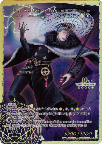 Gill Alhama'at, He Who Controls the Taboo // Gill Alhama'at, Treasonous Emperor (RCS-119 JR) [10th Anniversary: Ruler Collection Set]