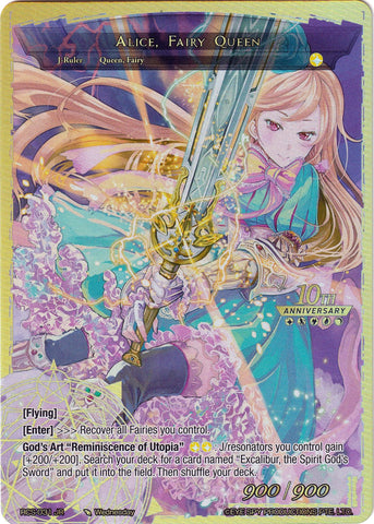 Alice, Girl of the Lake // Alice, the Fairy Queen (RCS-031 JR) [10th Anniversary: Ruler Collection Set]