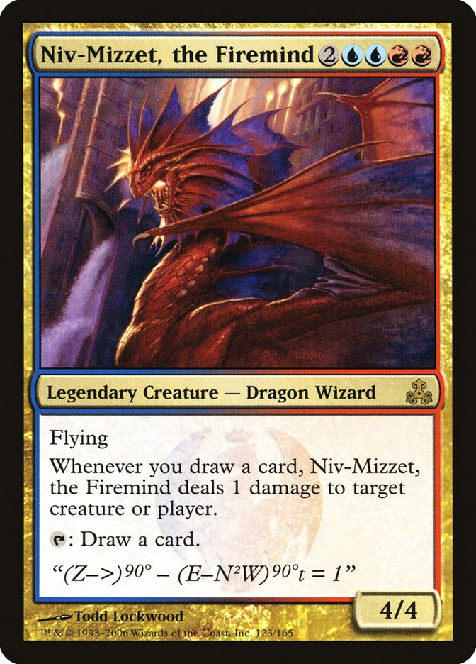 Niv-Mizzet, le Firemind [Pacte des Guildes] 