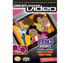 GBA Video The Proud Family Volume 1 - GameBoy Advance