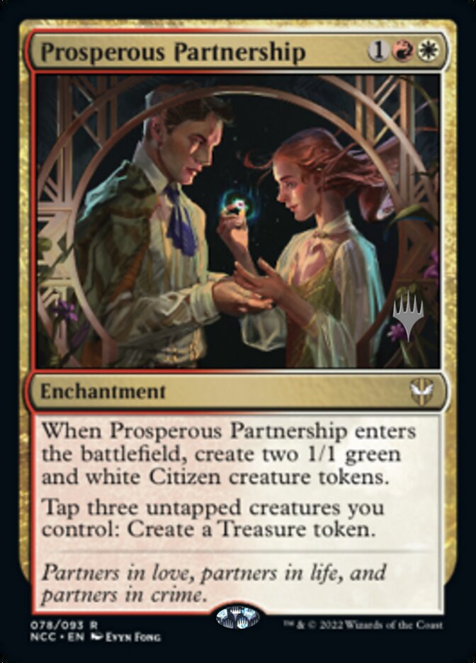 Partenariat prospère (Pack promotionnel) [Streets of New Capenna Commander Promos]