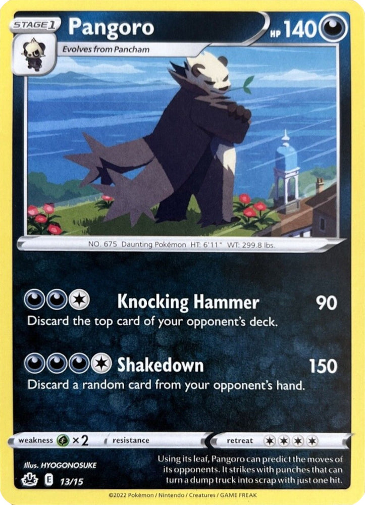 Pangoro (13/15) [Promotions McDonald's : Match Battle] 