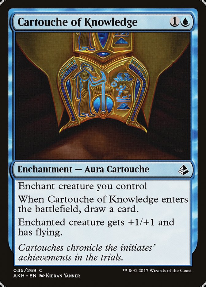 Cartouche du savoir [Amonkhet] 