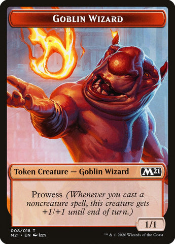 Goblin Wizard Token [Core Set 2021]