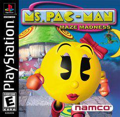 Mme Pac-Man Maze Madness - Playstation