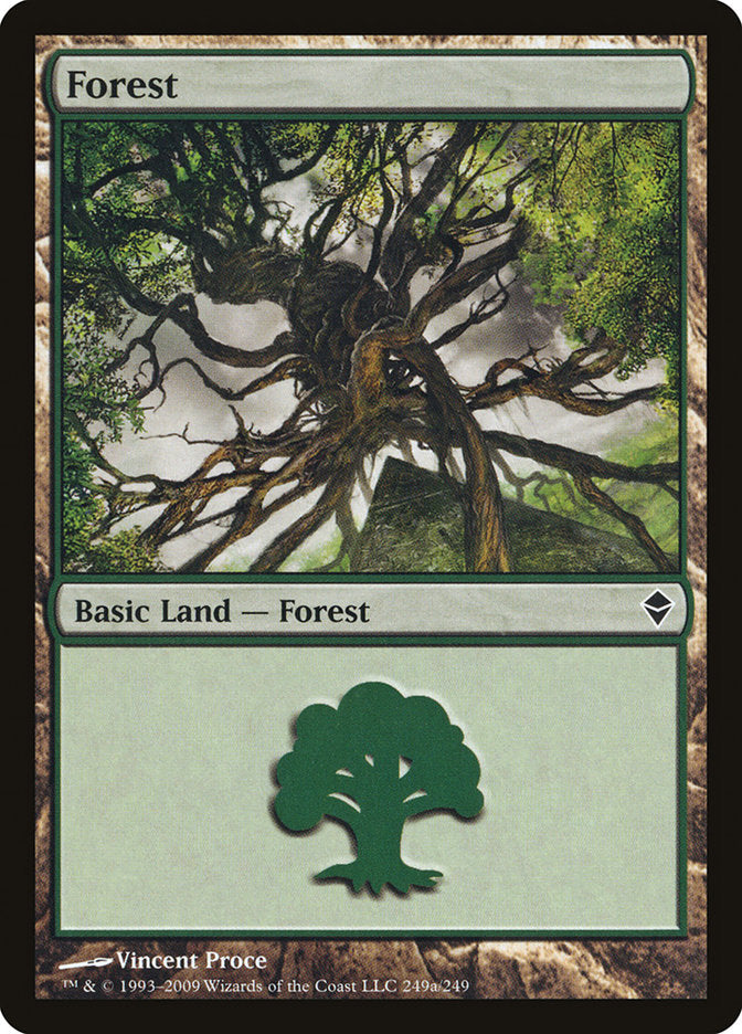 Forest (#249a) [Zendikar]