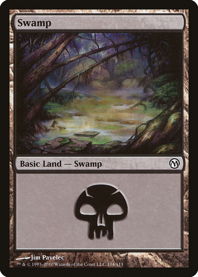 Swamp (#104) [Duels of the Planeswalkers]