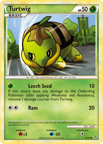 Turtwig (67/95) [HeartGold &amp; SoulSilver: Unleashed] 
