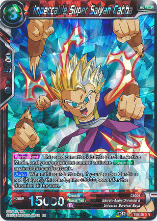 Impecable Super Saiyan Cabba (Shatterfoil) [TB1-010] 