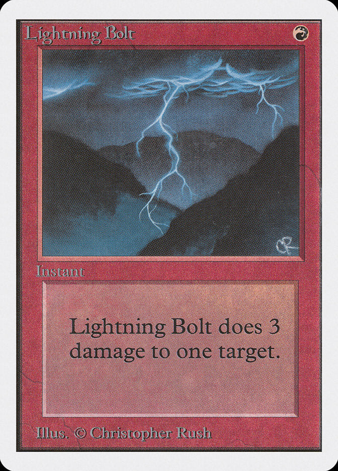 Lightning Bolt [Édition illimitée] 