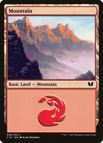 Mountain (#338) [Commander 2015]