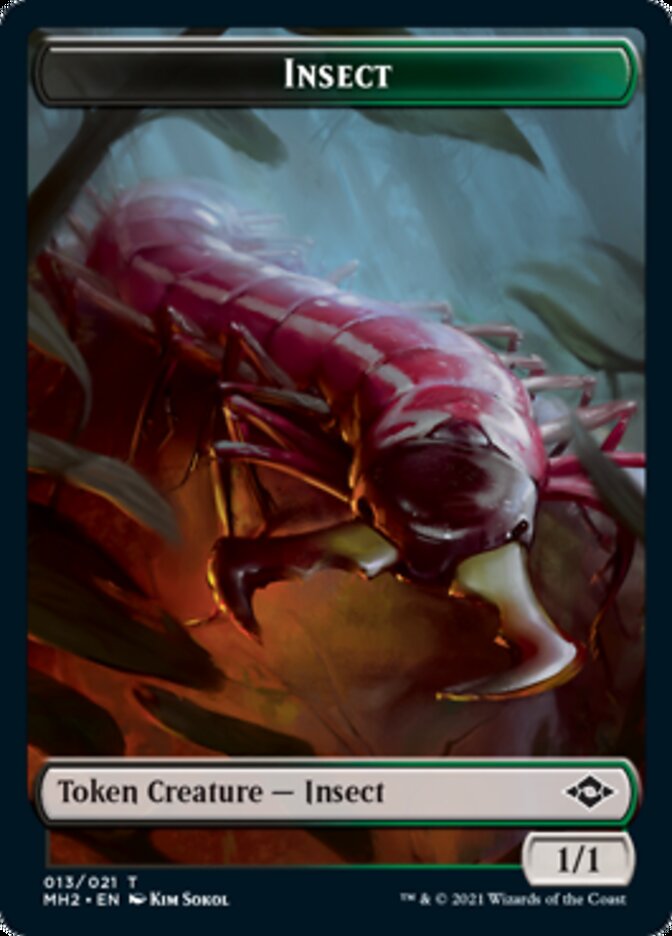 Jeton d'insecte // Jeton d'écureuil [Modern Horizons 2 Tokens] 