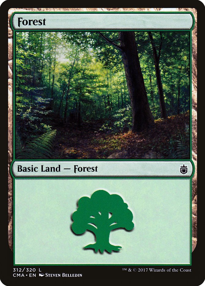 Forest (#312) [Commander Anthology]