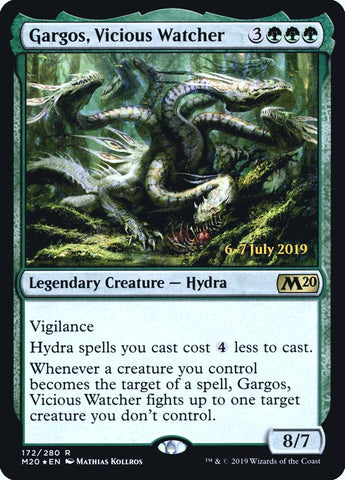 Gargos, Vicious Watcher  [Core Set 2020 Prerelease Promos]