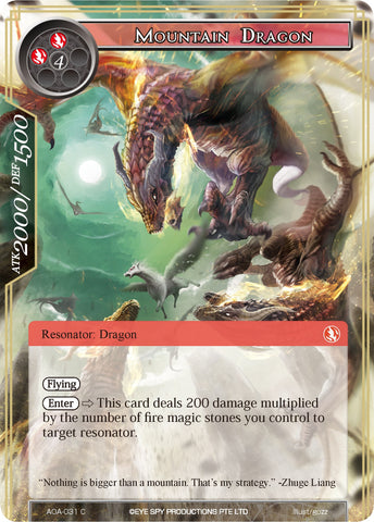 Mountain Dragon (AOA-031) [Awakening of the Ancients]