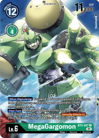 MegaGargomon [BT3-057] (Digimon Card Game Deck Box Set) [Release Special Booster Promos]