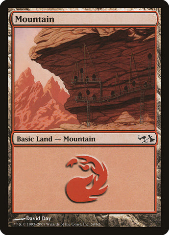 Mountain (#59) [Duel Decks: Elves vs. Goblins]