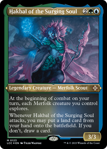 Hakbal of the Surging Soul (Display Commander) [The Lost Caverns of Ixalan Commander]