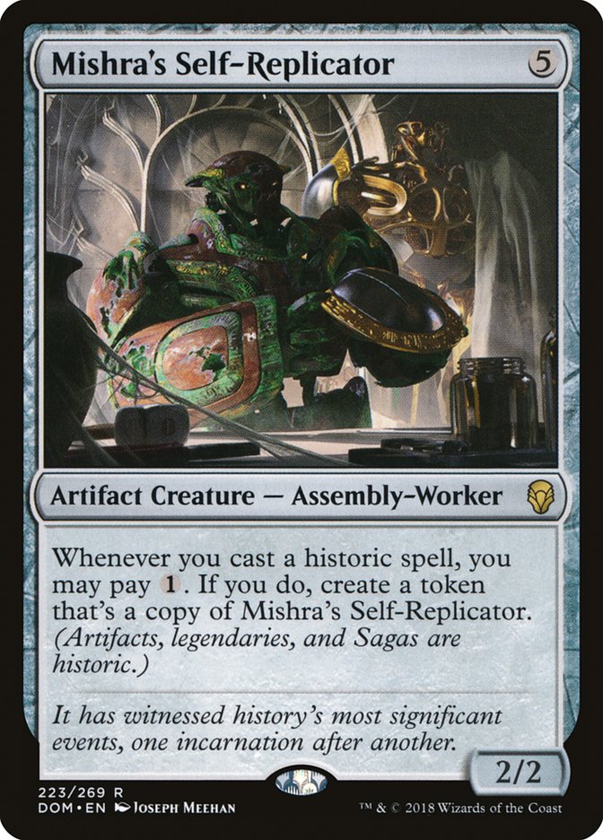 Auto-réplicateur de Mishra [Dominaria] 