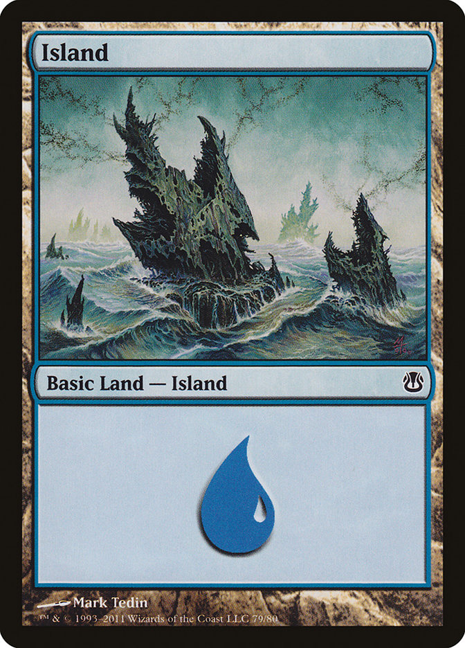 Island (#79) [Duel Decks: Ajani contre Nicol Bolas] 