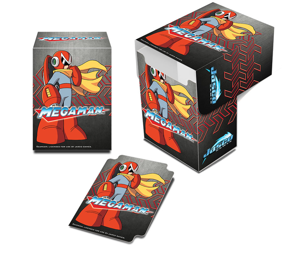 Ultra PRO: Deck Box - Full-View (Mega Man - Protoman)