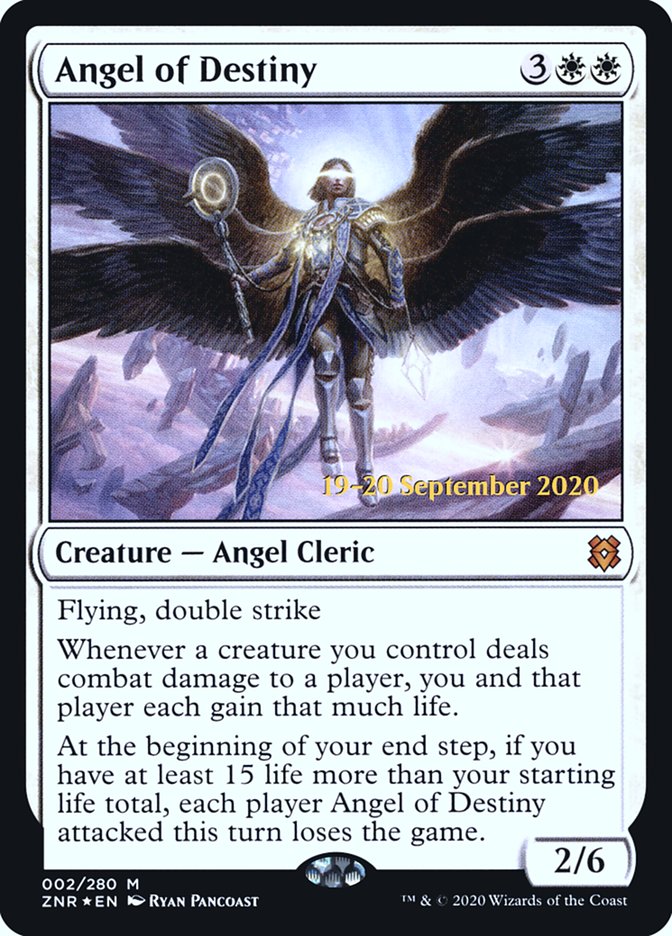 Angel of Destiny  [Zendikar Rising Prerelease Promos]