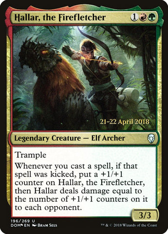 Hallar, el Firefletcher (Prelanzamiento) [Promociones de Presentación de Dominaria] 