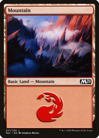 Mountain (#271) [Core Set 2021]