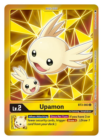 Upamon [BT3-003] (Event Pack 2) [Lanzamiento especial Booster Ver.1.5]