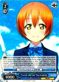 "Forever and Ever" Rin Hoshizora (LL/W34-E072 R) [Love Live! Vol. 2]