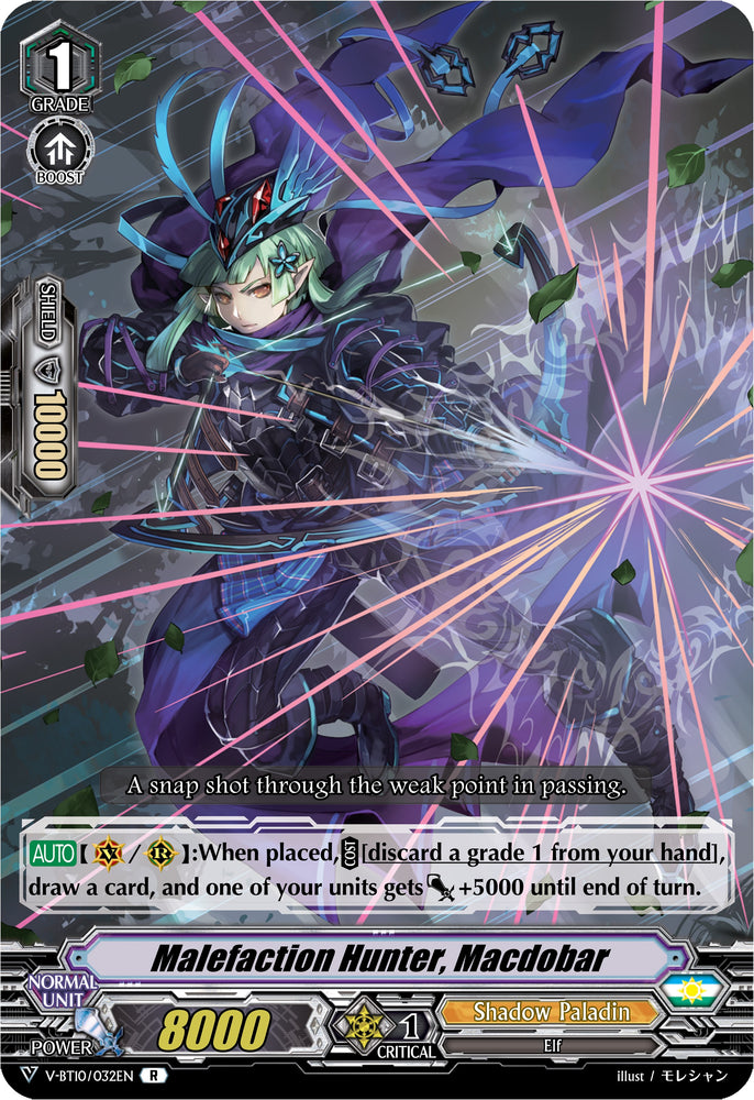 Malefaction Hunter, Macdobar (V-BT10/032EN) [Phantom Dragon Aeon]