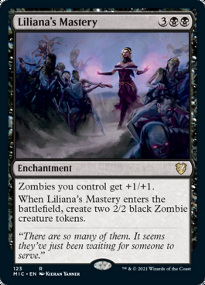 Maestría de Liliana [Innistrad: Comandante de caza de medianoche] 