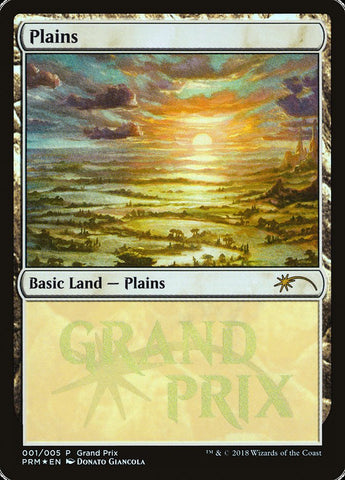 Plains (#2018a) [Grand Prix Promos]