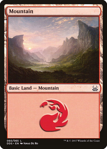 Mountain (#60) [Duel Decks: Mind vs. Might]
