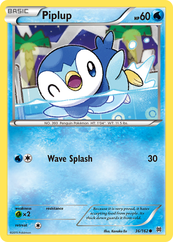 Piplup (36/162) [XY: AVANCE] 