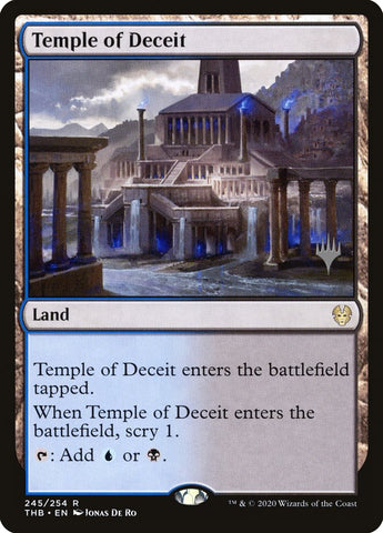 Temple of Deceit (paquete promocional) [Theros Beyond Death Promos] 