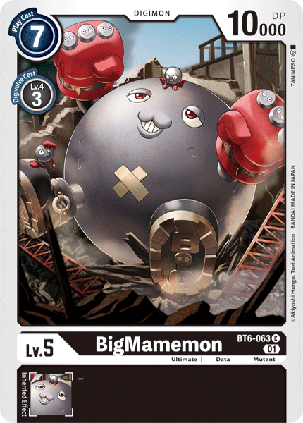BigMamemon [BT6-063] [Doble diamante] 
